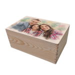 Wooden storage box