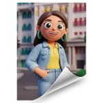 Poster without frame