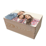 Wooden storage box