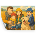 Poster without frame