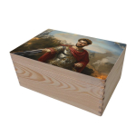 Wooden storage box