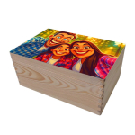 Wooden storage box