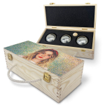 Wooden Box for 3 balls