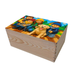 Wooden storage box