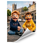 Poster without frame