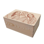 Wooden storage box