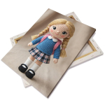 Canvas fabric on stretcher