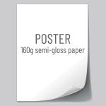 Poster without frame