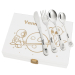 Engraved children's astronaut cutlery