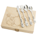 Children's vegetable cutlery