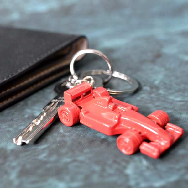 Engraved Formula 1 keyring