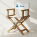 Baby Star chair printed with pattern