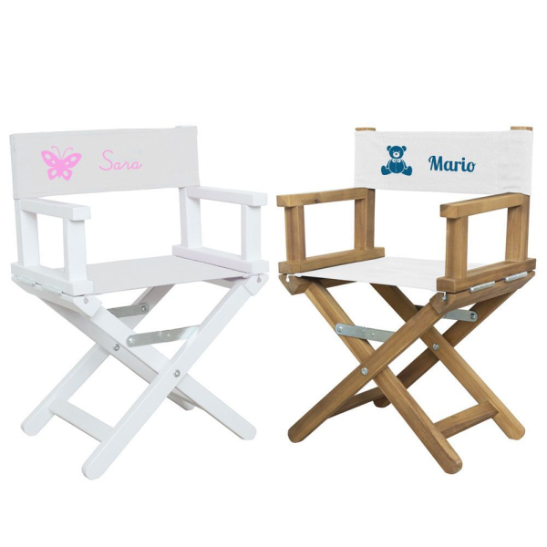 Baby Star chair printed with pattern