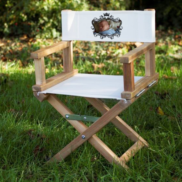 Baby star chair printed with photo