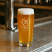 Birthday beer glass
