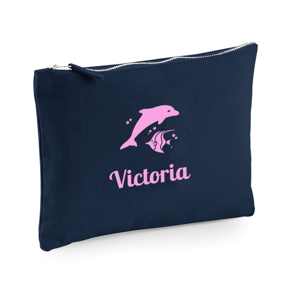 Custom multi-purpose pouch with pattern