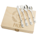 Personalised dove baptism cutlery