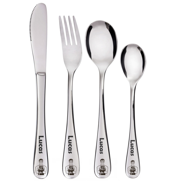 Personalised children's cutlery Super Hero or Heroine