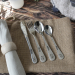 Personalised children's cutlery with rabbits