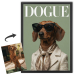 DOGUE magazine cover from a photo DOGUE magazine cover from a photo
