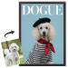 DOGUE magazine cover from a photo DOGUE magazine cover from a photo