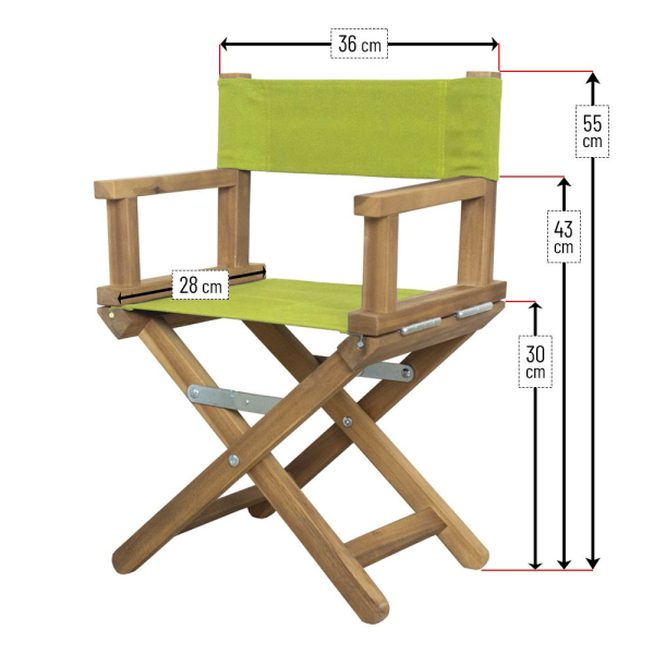 Embroidered Babystar armchair with design
