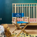 Embroidered Babystar armchair with design