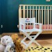 Embroidered Babystar armchair with design
