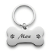 Engraved bone dog tag Engraved bone dog tag