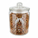 Engraved cat treat jar
