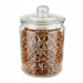 Engraved cat treat jar