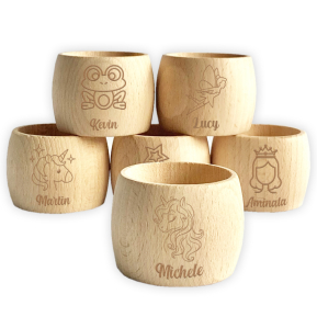 Engraved fairytale napkin ring Engraved fairytale napkin ring