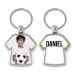 Football shirt keyring with photo and name Football shirt keyring with photo and name