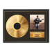 Framed poster - Gold or Platinum Record with Photo - gold