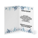 Greeting card Blue flowers Greeting card Blue flowers