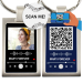 Keyring with personalised song Keyring with personalised song