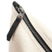 Large two-tone personalised toiletry bag with name