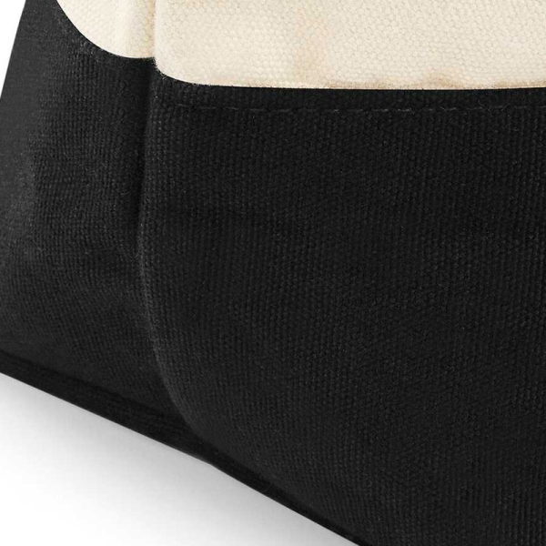 Large two-tone personalised toiletry bag with name