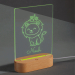 LED lamp personalised - fairy tales
