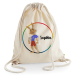Leisure bag with name and sports animal design Leisure bag with name and sports animal design