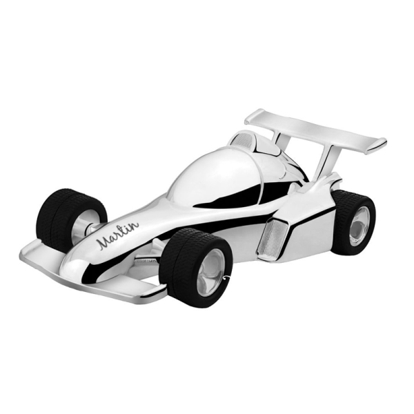 Metal Formula 1 Piggy Bank