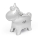 Metal piggy bank unicorn