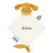 Mini plush Charlie the vanilla dog embroidered