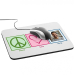 Mouse Mat Peace & Love Photo Mouse Mat Peace & Love Photo