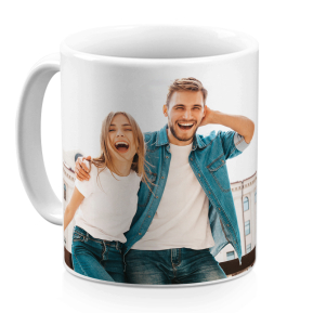 Personalised photo mug