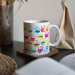 Mug with children's hands personalised with their first name