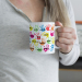Mug with children's hands personalised with their first name