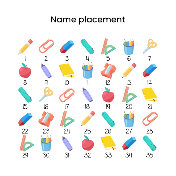 Personalised tote bag � Class memories