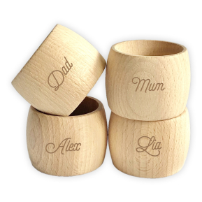 Engraved name napkin ring Engraved name napkin ring