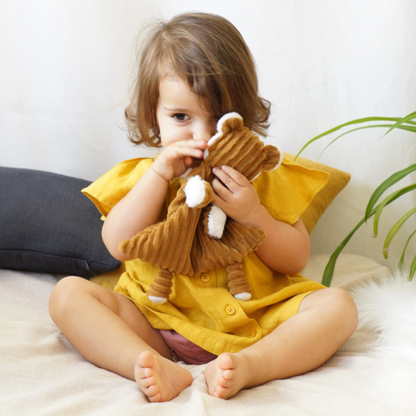 Speculos the tiger personalised baby cuddly toy